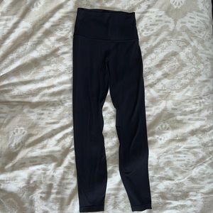 Black LuluLemon Align Leggings Size 2